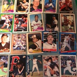 40 vintage baseball cards for collecter